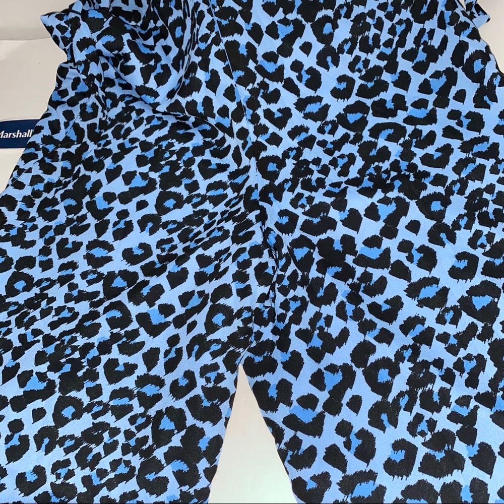NWT BANANA REPUBLIC LEOPARD WIDE LEG CROPPED JUMPSUIT SIZE 4 - Picture 14 of 14